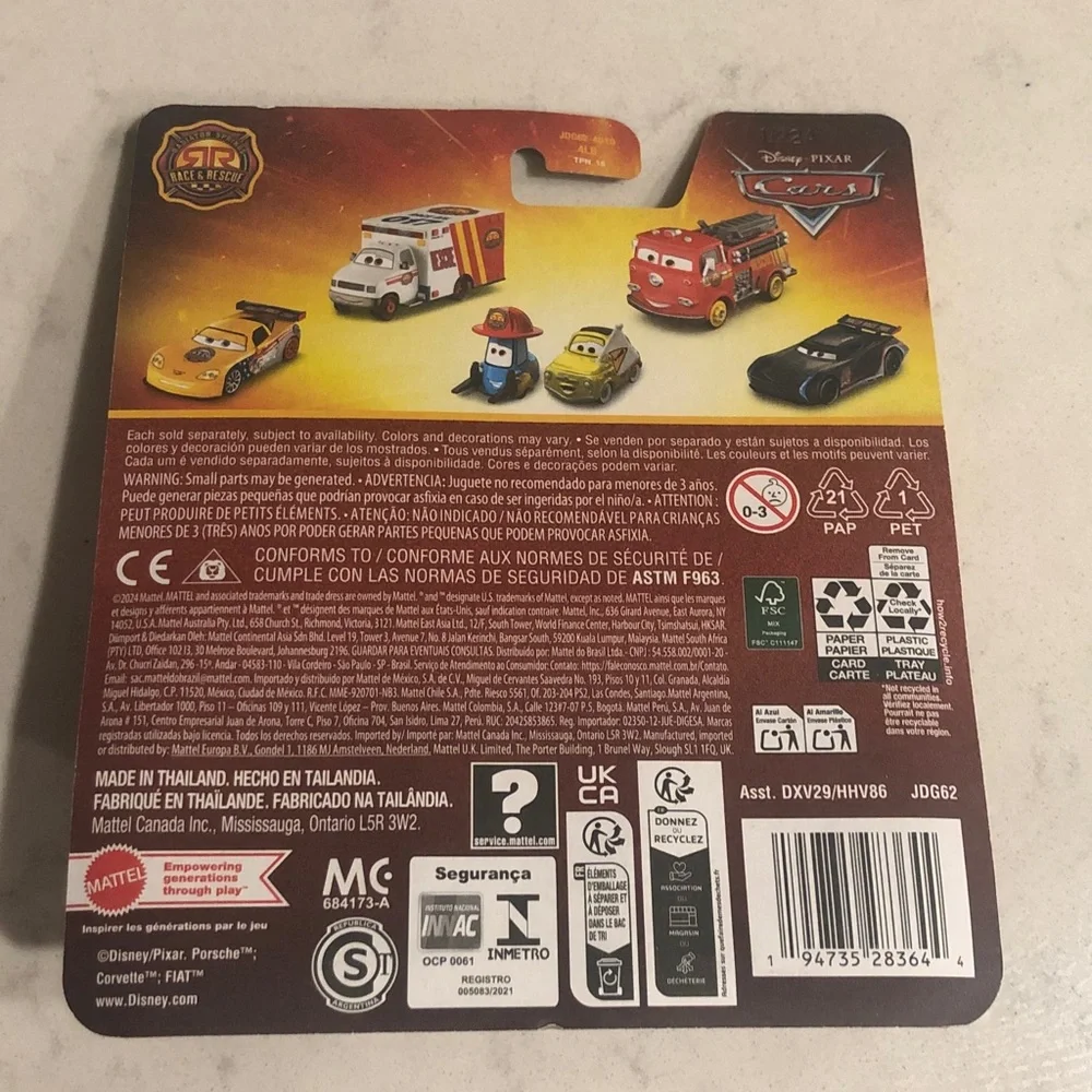 Cars Sally Rescue Vehicle Toy